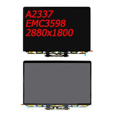 2880x1800 Macbook Air เปลี่ยนจอ LCD IPS A2337 Emc 3598