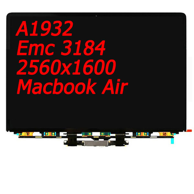 H ประเภท IPS MacBook Retina Lcd A1932 Emc 3184 2560x1600 2018 ปี